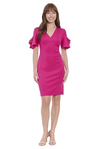 Ruffle Bridal Shower, Wedding Guest, Summer, Beach, Or Vacation, Work Dresses for Women