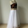 Bride Snowfall Camo Mini Junior Bridesmaid Dresses Flower Girl Dress with Spaghetti Straps