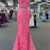 Mermaid Tight Lace Designer Prom Bridesmaid Dresses Evening Formal Gowns Applique 2025