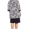 Womens 2PC Printed Two Piece Dress