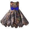 Camouflage Flower Girl Dresses Dance Pageant Wedding Guest Dress for Girls