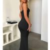 Women's Summer Casual Slip Maxi Dress Sexy Spaghetti Strap Bodycon Long Dresses