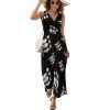 Three Puffin Bird Womens Casual Sleeveless Dress Maxi Long Beach Dress Sundress