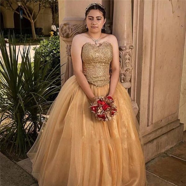 Lace Organza Prom Dresses Plus Size Strapless A-line Formal Dress Evening Womens Gowns Corset 2025