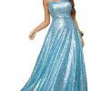Bride Sequin Bridal Party Engagement Dresses Wedding Guest Formal Dress Floor Length