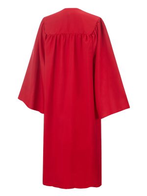 Unisex Adult Matte Graduation Gown Only, for High School, Bachelor, Choir Robes, Pulpit Robe, Pastor and Halloween