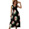 Daddy's Little Meatball Womens Casual Sleeveless Dress Maxi Long Beach Dress Sundress