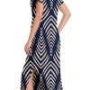 Women Summer Long Sundress Crewneck Short Sleeve Maxi Dress 2025 Casual Loose Beach Dress with Pockets