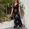 Merry Krampus Womens Casual Sleeveless Dress Maxi Long Beach Dress Sundress