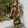 National Taco Day Womens Casual Sleeveless Dress Maxi Long Beach Dress Sundress