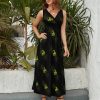 I Love Jamaica Jamaican Flag Heart Womens Casual Sleeveless Dress Maxi Long Beach Dress Sundress