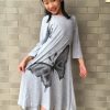 Girls Casual Swing Twirly Cotton Printed Maxi Dresses