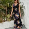 Classic Car Vintage Womens Casual Sleeveless Dress Maxi Long Beach Dress Sundress