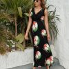 Daddy's Little Meatball Womens Casual Sleeveless Dress Maxi Long Beach Dress Sundress