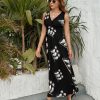 Three Puffin Bird Womens Casual Sleeveless Dress Maxi Long Beach Dress Sundress