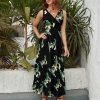 Magic Rabbit Womens Casual Sleeveless Dress Maxi Long Beach Dress Sundress