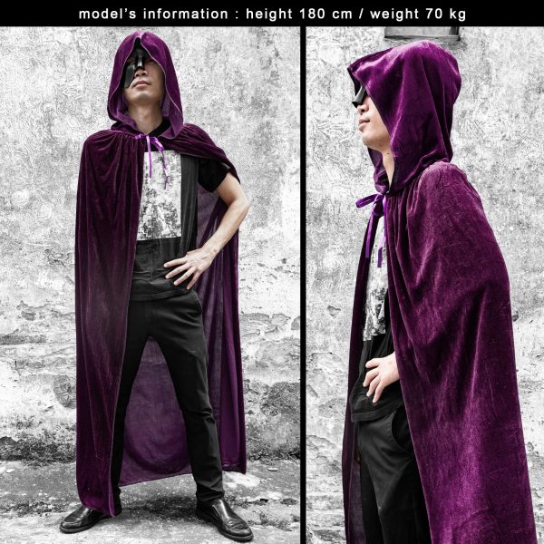 Halloween Costume Cape Cosplay Cape Velvet Cloak Fancy Dress Role Play Dress Up